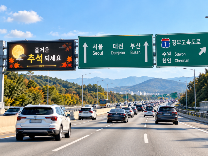 2026 추석 고속도로 통행료 면제 기간과 하이패스 이용방법 총정리