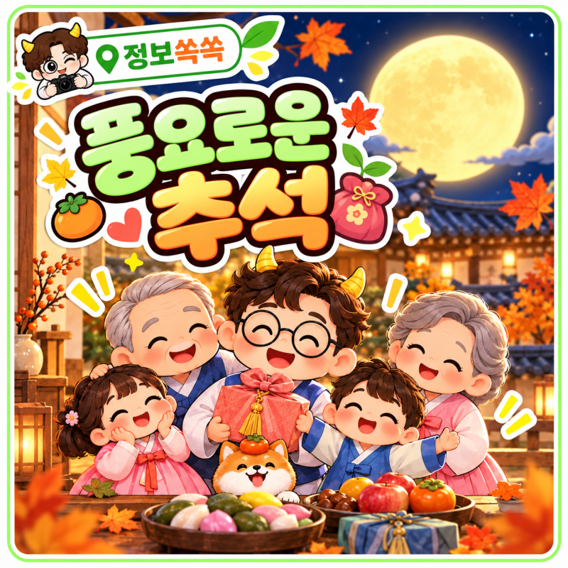 2026 추석 인사말 짧은 문구가 대세/상황별 센스 문구