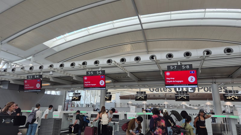 에어캐나다 토론토→인천 직항│UP Express│기내식│피어슨 공항 1터미널