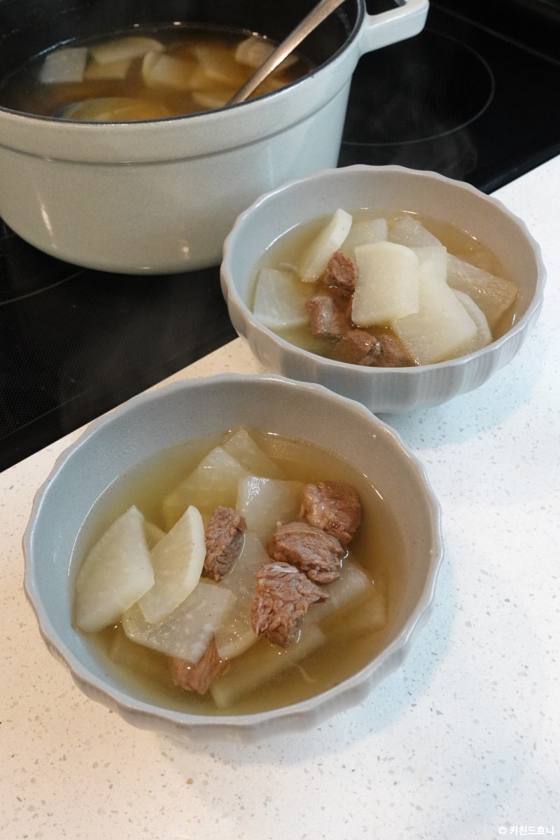 소고기무국 끓이는 법｜맑은 소고기 뭇국 레시피