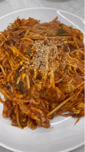 진주 평거동 맛집 해웅해물아구찜｜푸짐한 해물찜에 볶음밥까지 아이들을위한 메뉴도있어....