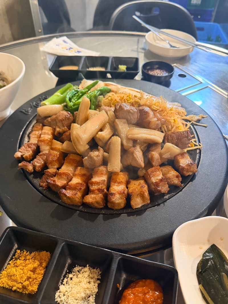 창원 가음정 맛집 한판집 다 구워서 나오는 고기집