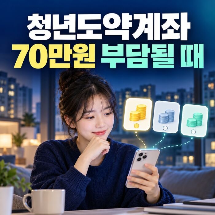 청년도약계좌 납입액 변경, 중도해지 전 꼭 확인할 조건