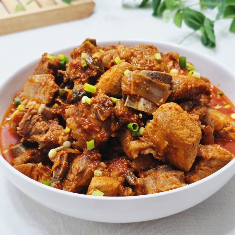 매운돼지갈비찜 만들기! 명절 느끼함 잡아주는 매콤한 갈비찜
