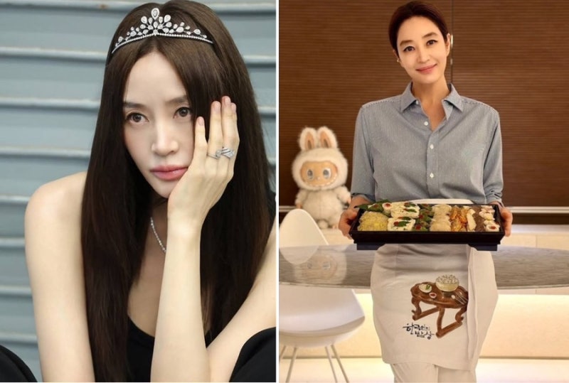 56세 김혜수,단아한 미모 변신 추석 인사