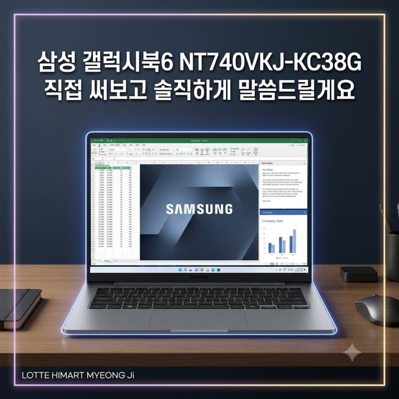 삼성 갤럭시북6 NT740VKJ-KC38G 직접 써보고 솔직하게 말씀드릴게요