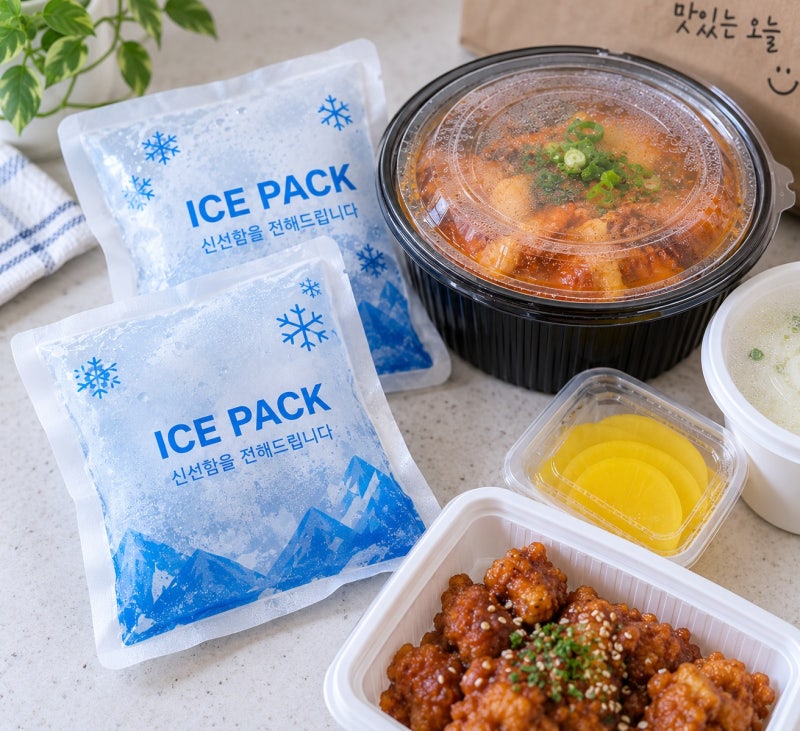 배달용 아이스팩 버리지 말고 이렇게 활용해 보세요