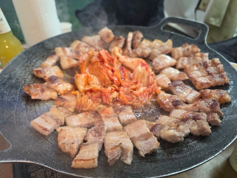 광주 캠핑식당 신창동 더글램핑 2호점 9월 재오픈 삼남매와 빈손 야외바베큐
