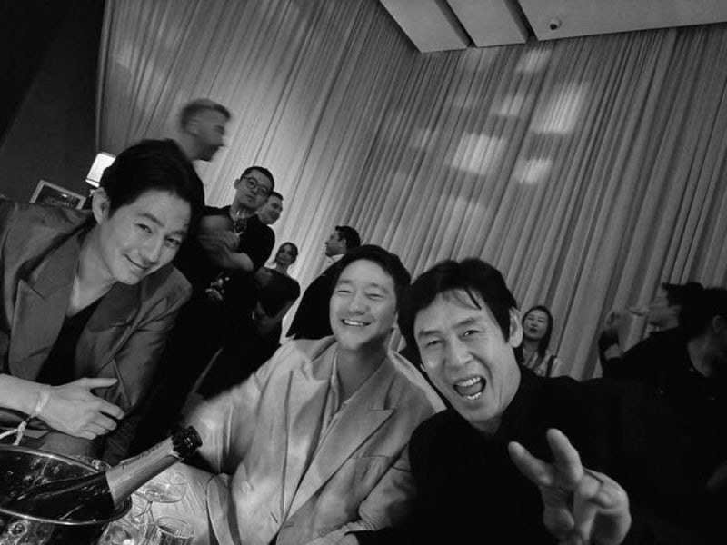 손석구, 토론토서 누구 만났나 했더니…설경구·조인성과 '역대급 조합