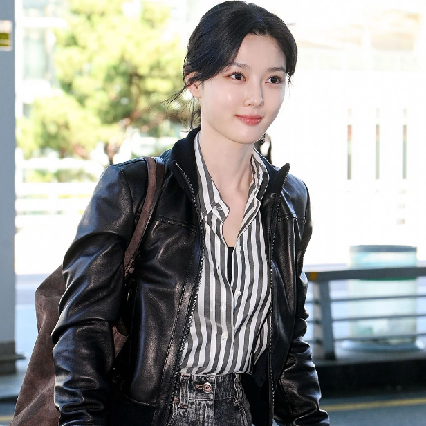 가죽자켓 이렇게 코디하면 고급스러워 연예인 패션