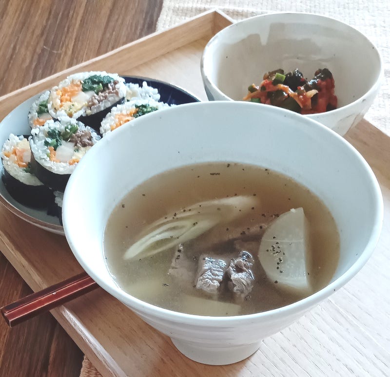 소고기뭇국 레시피 스지 맑은 소고기 무국 끓이는 법
