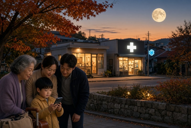 [생활정보] 2026 추석 연휴 문 여는 병원·약국 어디? E-Gen·응급똑똑 찾는 법