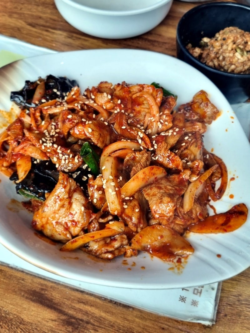 "이원희 직화쌈밥정식" 분당 율동공원 n번째 방문한 현지인 최애 맛집 칼국수 무한리필 내돈....