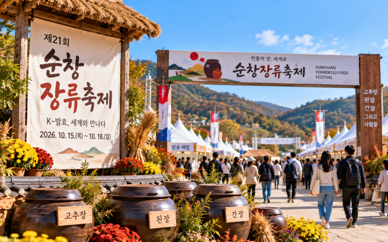 “셰프 파브리도 온다” 2026 순창장류축제 일정 총정리｜요리교실·참가 신청 놓치지 마세요