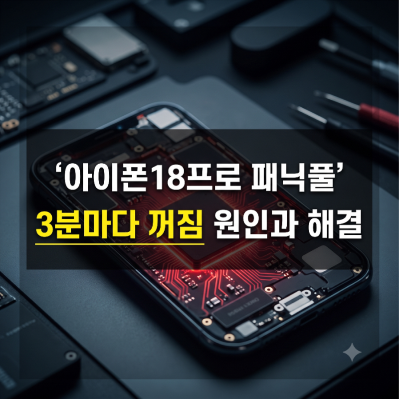 아이폰 18 프로 패닉풀 원인 확인과 단계별 해결 가이드