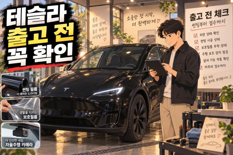 테슬라 신차패키지와 자율주행 이슈까지, 모델Y 출고 전 꼭 확인할 4가지