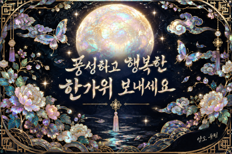 AI로 추석카드 만들기 지피티·제미나이 조립형 프롬프트*무료제작가능*