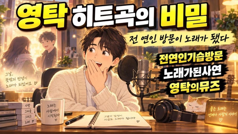 영탁 ‘니가 왜 거기서 나와’ 탄생 비화…전 연인 기습 방문이 뮤즈가 된 사연
