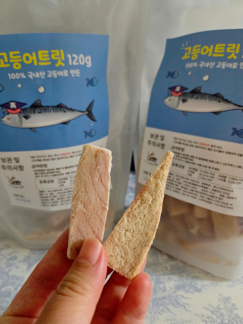 고양이 동결건조 간식 추천, 입맛 까다로운 냥이도 잘 먹는 바다고양이식탁 고등어트릿