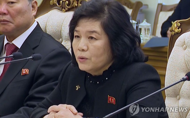 "<b>비핵화</b> 웃기는 소리" 北 외무상 '핵보유, 천년 지나도 절대불변'.......
