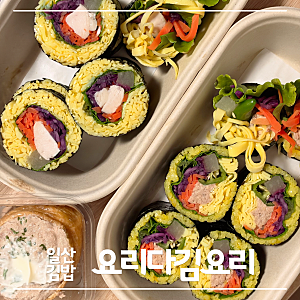 일산 김밥 맛집 요리다김요리 주엽 키토김밥