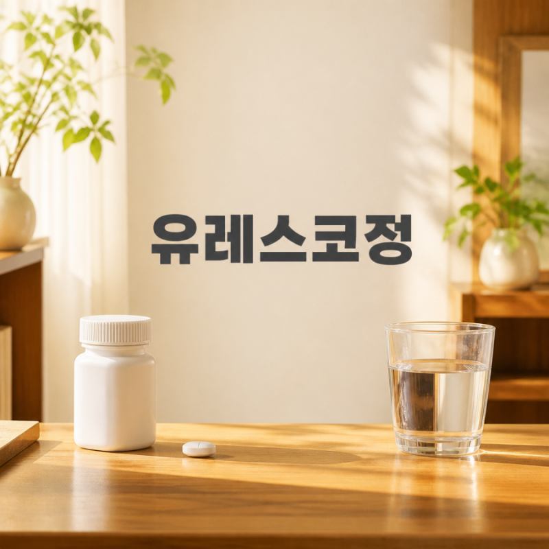 전립선 비대증 치료제 유레스코정 시장 점유율 1위