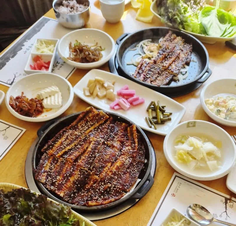 진주성 바로 앞 장어 맛집 54년 전통 유정장어 현지인맛집