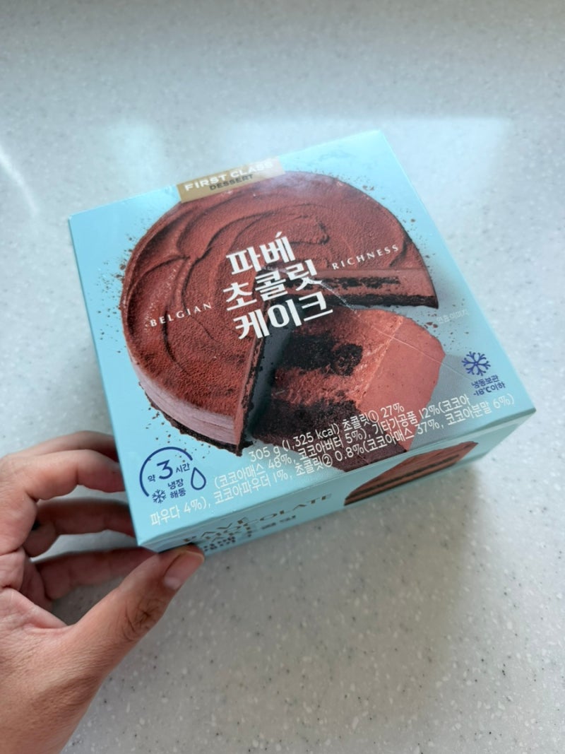 파리바게뜨 신상 디저트 파베초콜릿케이크 내돈내산 솔직 후기