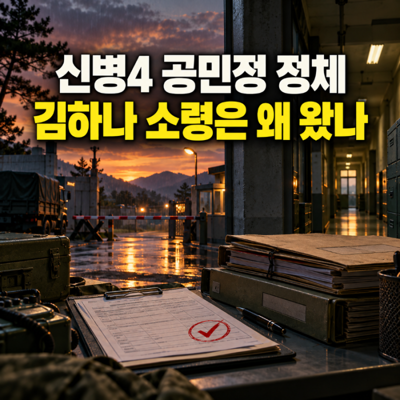 신병4 공민정 정체｜김하나 소령은 왜 신화부대에 왔나