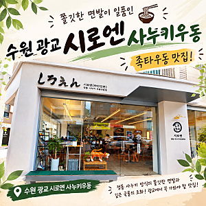 내돈내산 광교 맛집 시로엔 사누키우동 | 족타 면발이 일품인 붓카케 우동 맛집 후기