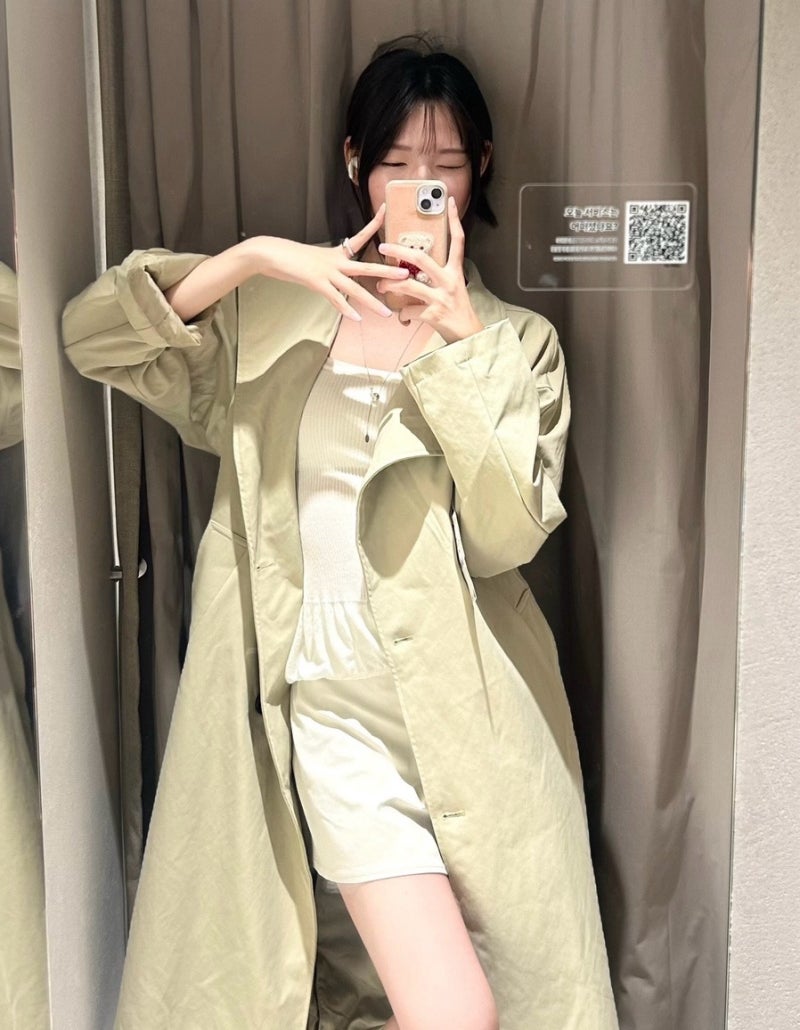 9월 데일리룩 ️ (자라 가을 신상,자라 트렌치코트 숏 롱, 셉스 모자, 룰루레몬 스위프틀리)