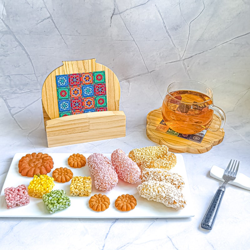 원목 냄비받침 만들기 키트 디지우드 전통 타일 목공 DIY 집에서 도전해봤어요