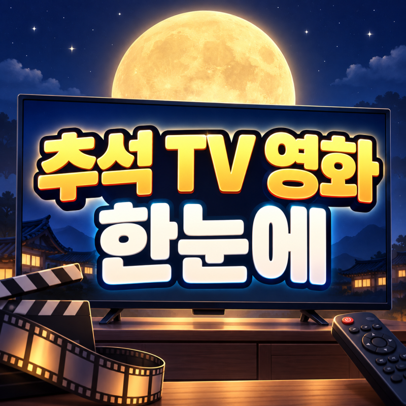 2026 추석 TV 영화 편성표 왕과사는남자 가오갤3 명절 특선