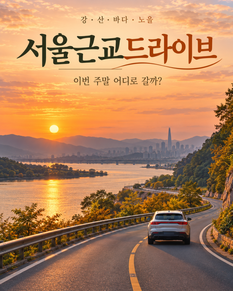 서울근교드라이브 어디로 갈까?｜두물머리·남한산성·시화나래·임진각 가을 드라이브 코스....