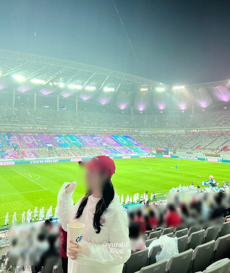 상암 월드컵경기장 우루과이전 예매 1등석 A(GATE 6) 30열 시야 실제 후기(+주차장, 음식반입 정....