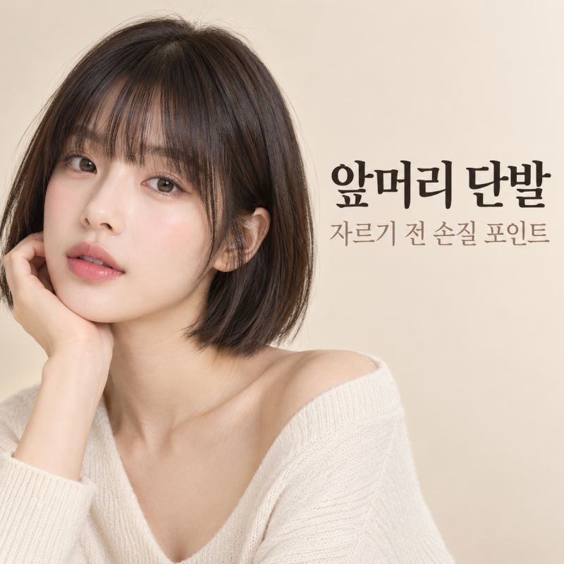박보영도 소화 어려운 앞머리 단발? 손질이 까다로운 이유