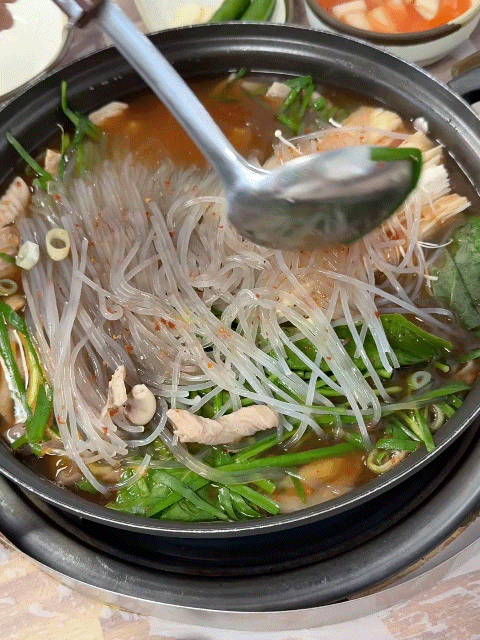 여수 곱창전골맛집 덕양곱창골목에 위치한 환영식당