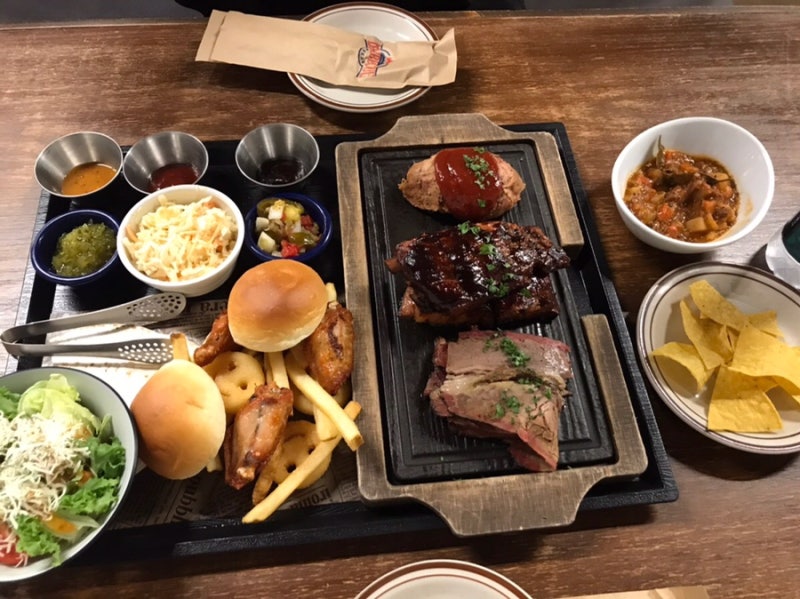 대구 동구 애견동반 맛집 | 모닥텍사스 바베큐 팔공산점 - 2인 7만원대 바베큐 대만족 후기