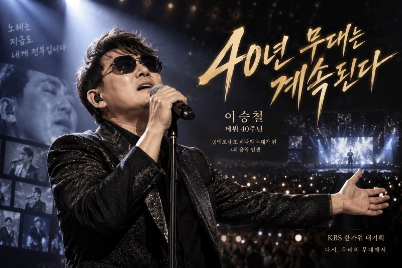 이승철 40년 음악 인생, 공백을 무대로 바꾼 ‘네버엔딩 스토리’