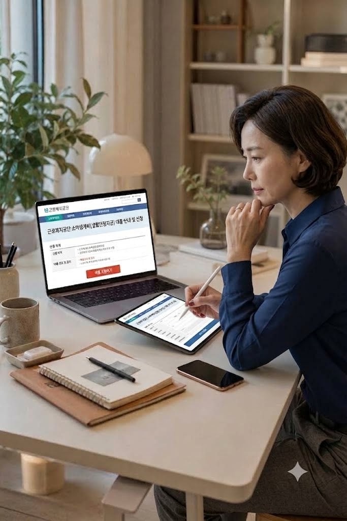 근로복지공단 생활안정자금대출의 목적별(의료비, 혼례비, 소액생계비 등) 필수 제출 서류 ....