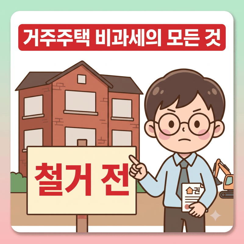 재개발 빌라 임대사업자 거주주택 비과세의 모든 것