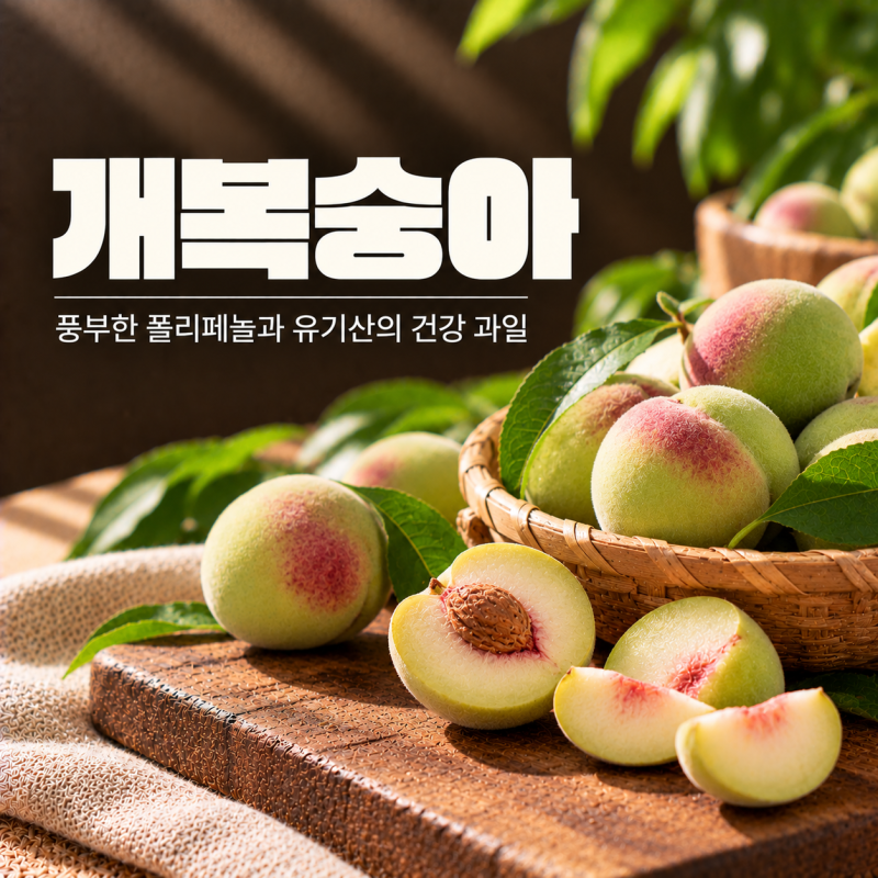 개복숭아 효능 7가지 액기스 효소 청 먹는법 부작용