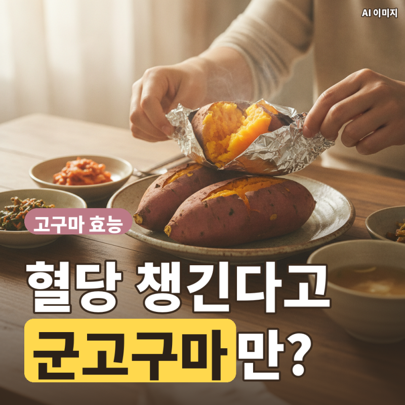 혈당에 좋은 줄 알고 군고구마만 먹었는데.. 고구마 효능, 조리법에서 갈리는 3가지
