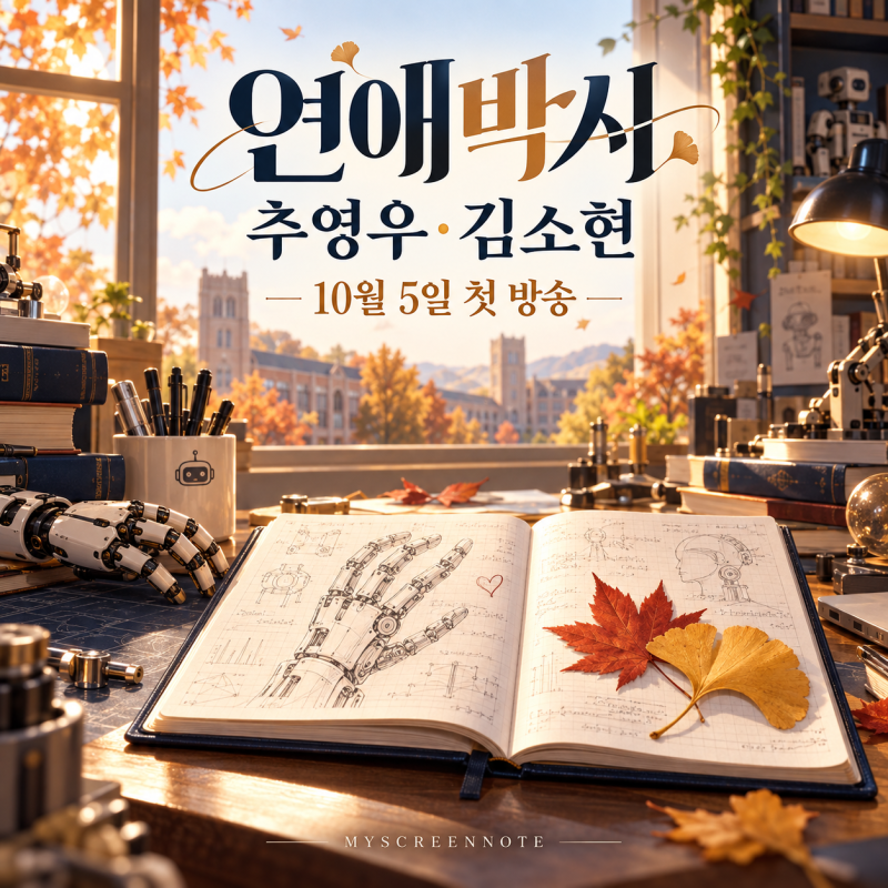 연애박사 출연진·공개일 총정리｜추영우·김소현, 10월 5일 ENA·디즈니+ 신작