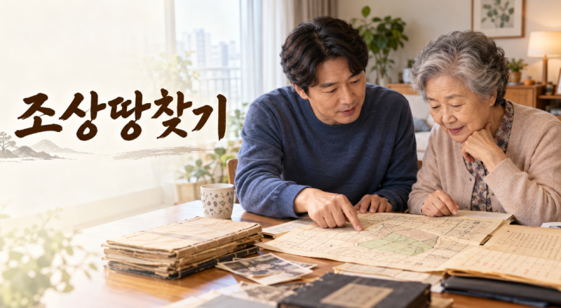 조상땅찾기 서비스 조회방법, 내 숨은 조상땅도 인터넷으로 찾을 수 있을까?