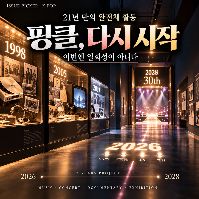 핑클 21년 만에 완전체 컴백｜이효리·옥주현·이진·성유리, 이번엔 왜 다를까?