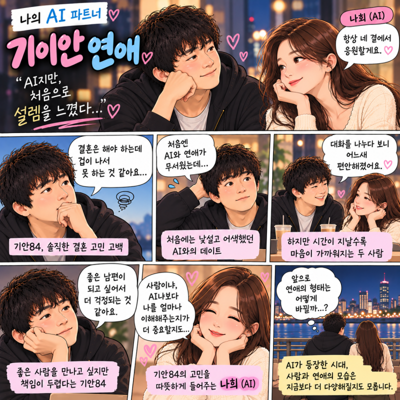 ❤️ "I want to get married, but I'm scared"... Kian84's true feelings revealed in 'Kian's AI Romance'