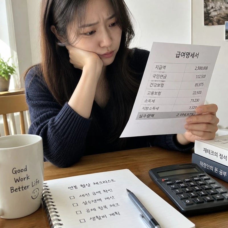 2026연봉 실수령액표 연봉별 세후 월급 얼마일까