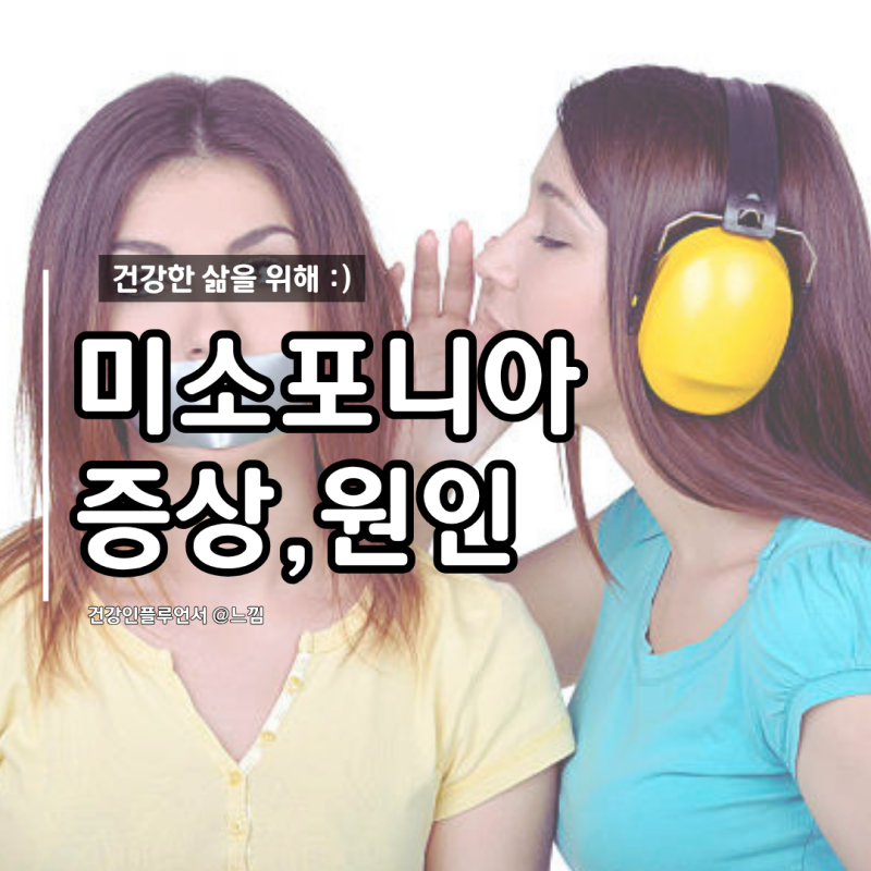 미소포니아 증후군 뜻 증상 원인 치료