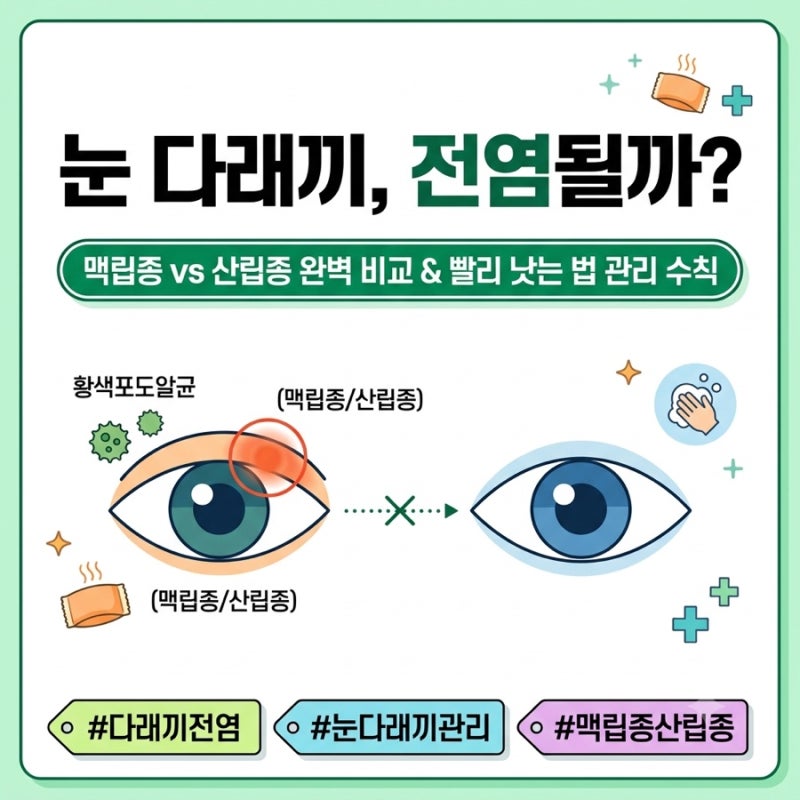 아기 눈에 다래끼 났을 때 옮을까? 원인부터 온찜질 관리법까지